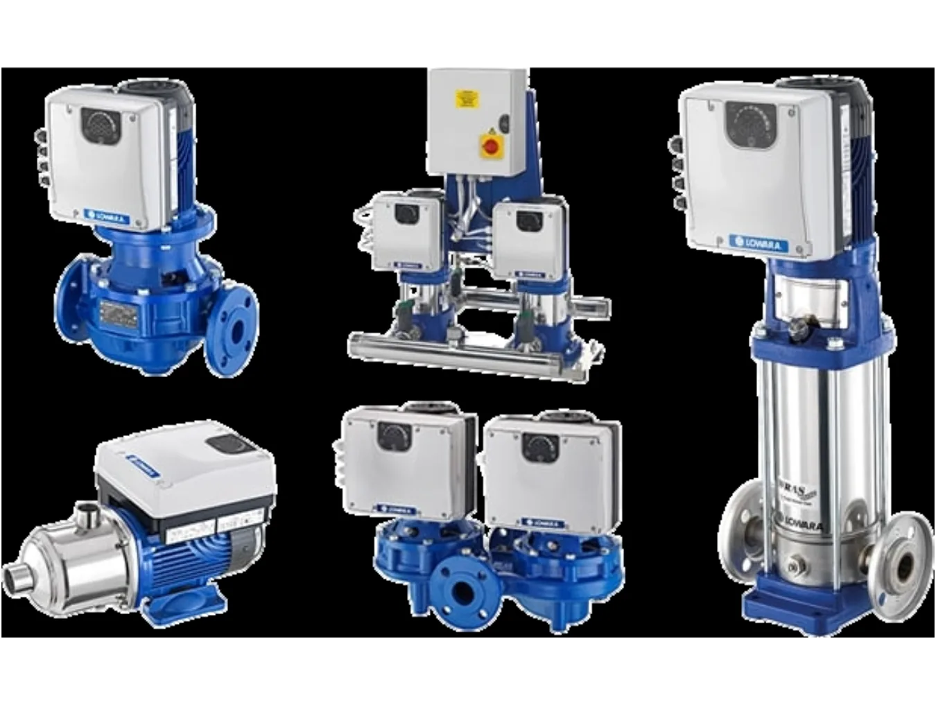 Genuine Lowara centrifugal pumps