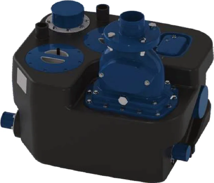 Station de relevage bi-pompe en alternance marche/secours